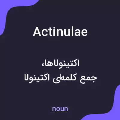 معنی actinulae به فارسی معنی actinulae به فارسی