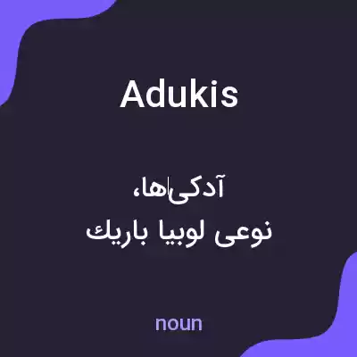 معنی adukis به فارسی معنی adukis به فارسی