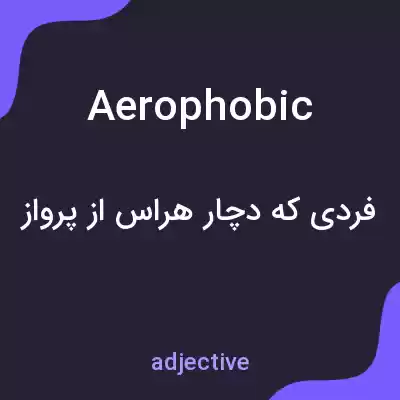معنی aerophobic به فارسی معنی aerophobic به فارسی
