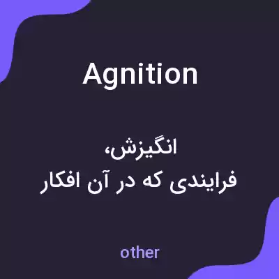 معنی agnition به فارسی معنی agnition به فارسی
