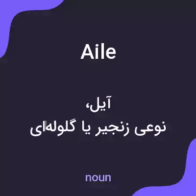 معنی aile به فارسی معنی aile به فارسی