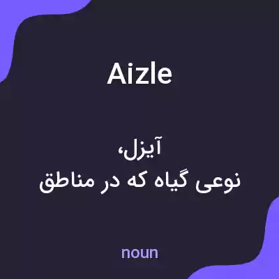 معنی aizle به فارسی معنی aizle به فارسی