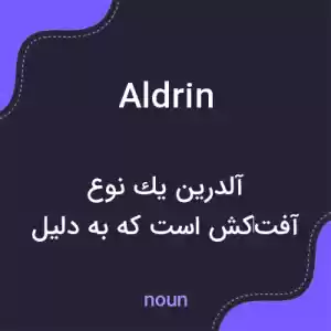 معنی aldrin به فارسی معنی aldrin به فارسی