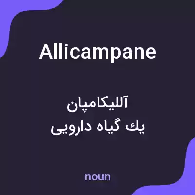 معنی allicampane به فارسی معنی allicampane به فارسی