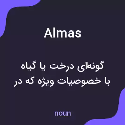 معنی almas به فارسی معنی almas به فارسی