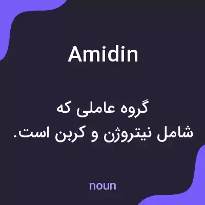 معنی amidin به فارسی معنی amidin به فارسی