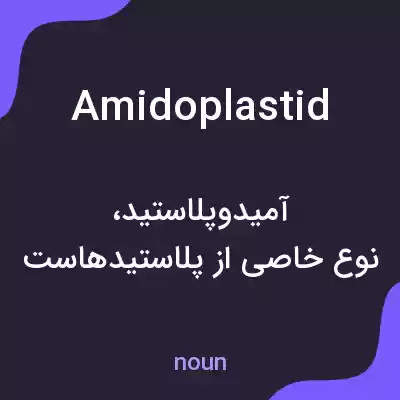 معنی amidoplastid به فارسی معنی amidoplastid به فارسی