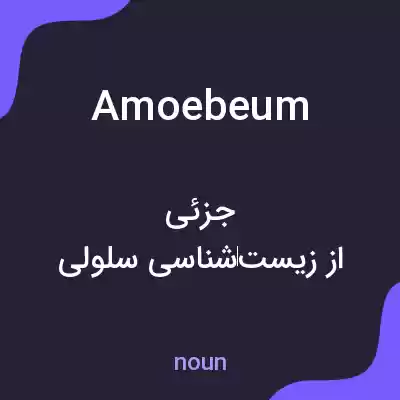 معنی amoebeum به فارسی معنی amoebeum به فارسی