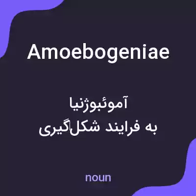 معنی amoebogeniae به فارسی معنی amoebogeniae به فارسی