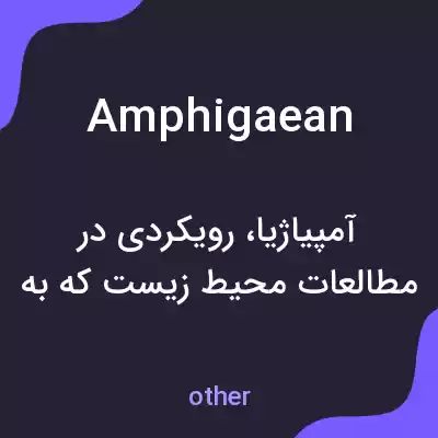 معنی amphigaean به فارسی معنی amphigaean به فارسی