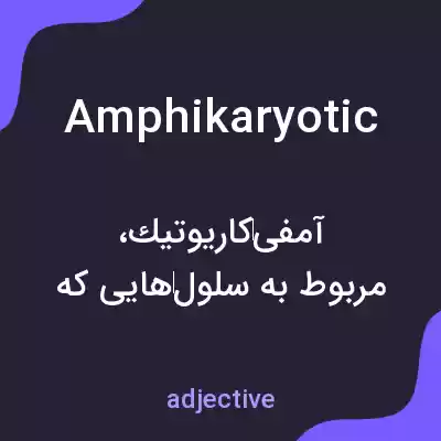 معنی amphikaryotic به فارسی معنی amphikaryotic به فارسی