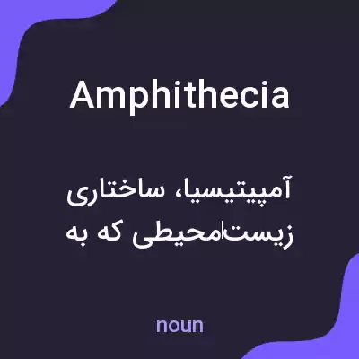 معنی amphithecia به فارسی معنی amphithecia به فارسی