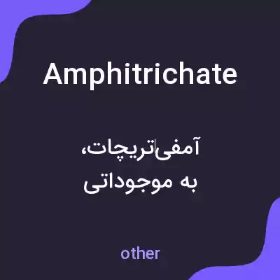 معنی amphitrichate به فارسی معنی amphitrichate به فارسی
