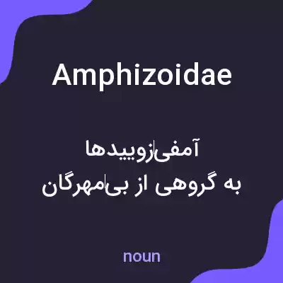 معنی amphizoidae به فارسی معنی amphizoidae به فارسی
