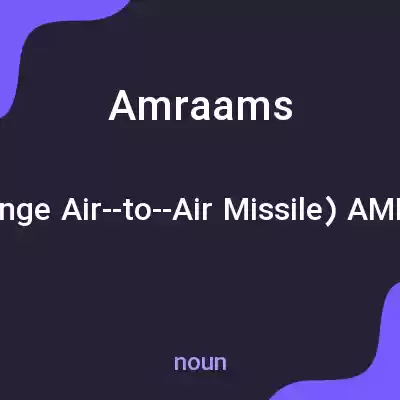 معنی amraams به فارسی معنی amraams به فارسی