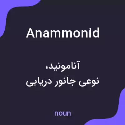 معنی anammonid به فارسی معنی anammonid به فارسی