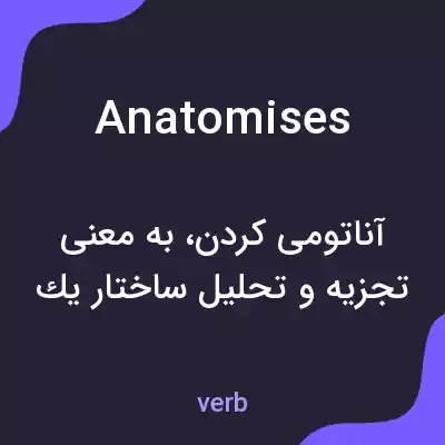معنی anatomises به فارسی معنی anatomises به فارسی