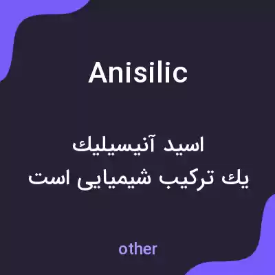 معنی anisilic به فارسی معنی anisilic به فارسی