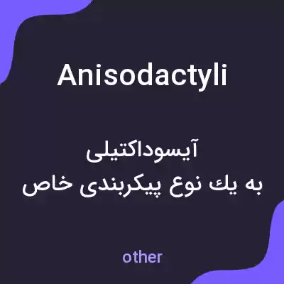 معنی anisodactyli به فارسی معنی anisodactyli به فارسی