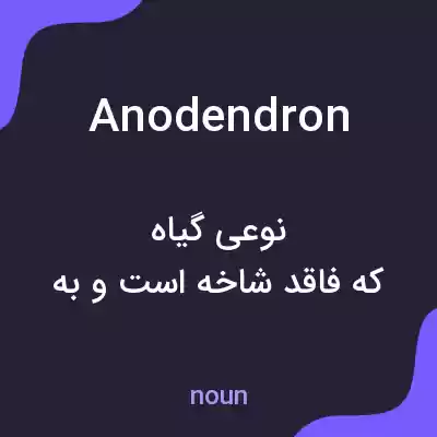 معنی anodendron به فارسی معنی anodendron به فارسی