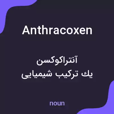 معنی anthracoxen به فارسی معنی anthracoxen به فارسی