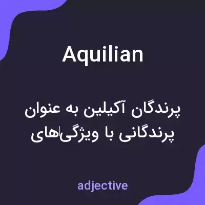 معنی aquilian به فارسی معنی aquilian به فارسی