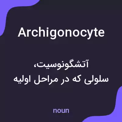 معنی archigonocyte به فارسی معنی archigonocyte به فارسی