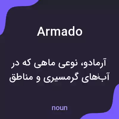 معنی armado به فارسی معنی armado به فارسی