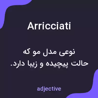 معنی arricciati به فارسی معنی arricciati به فارسی