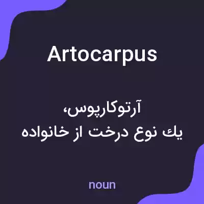 معنی artocarpus به فارسی معنی artocarpus به فارسی