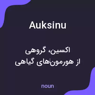 معنی auksinu به فارسی معنی auksinu به فارسی