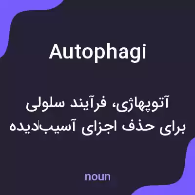 معنی autophagi به فارسی معنی autophagi به فارسی