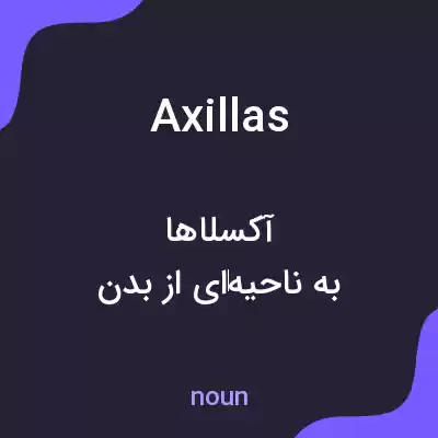 معنی axillas به فارسی معنی axillas به فارسی