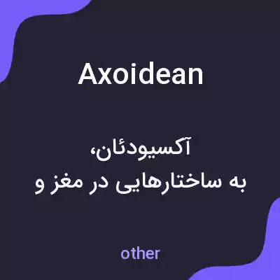 معنی axoidean به فارسی معنی axoidean به فارسی