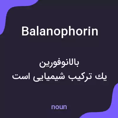 معنی balanophorin به فارسی معنی balanophorin به فارسی
