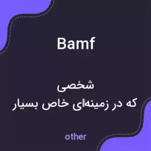 معنی bamf به فارسی معنی bamf به فارسی
