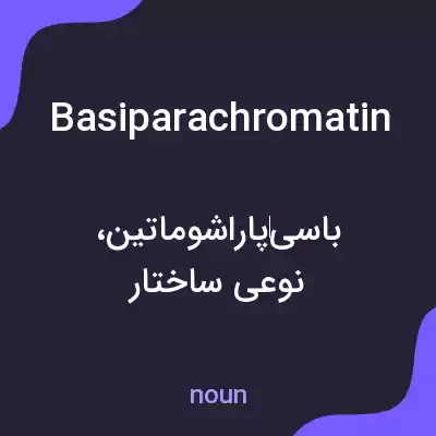 معنی basiparachromatin به فارسی معنی basiparachromatin به فارسی