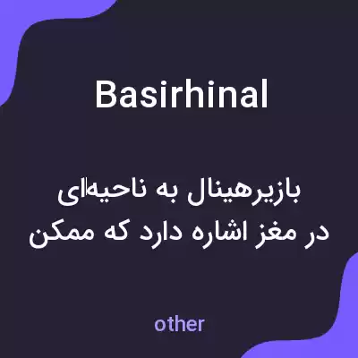 معنی basirhinal به فارسی معنی basirhinal به فارسی