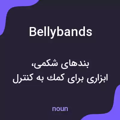 معنی bellybands به فارسی معنی bellybands به فارسی