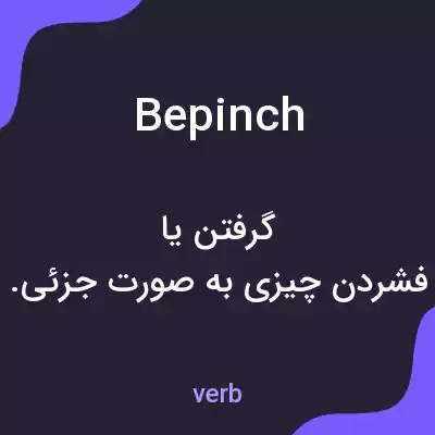 معنی bepinch به فارسی معنی bepinch به فارسی
