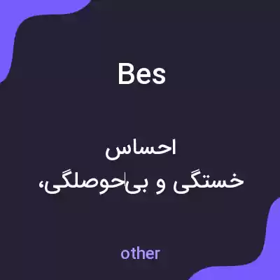 معنی bes به فارسی معنی bes به فارسی