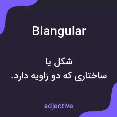 معنی biangular به فارسی معنی biangular به فارسی