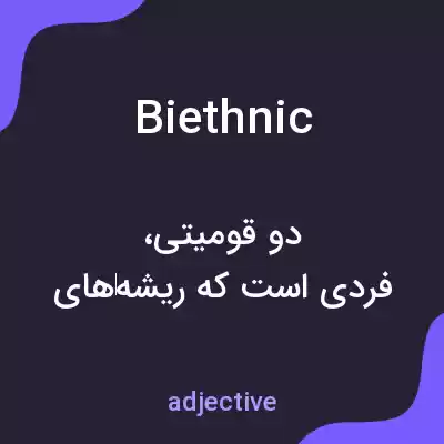 معنی biethnic به فارسی معنی biethnic به فارسی