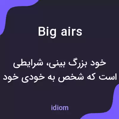 معنی big airs به فارسی معنی big airs به فارسی