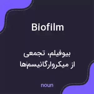 معنی biofilm به فارسی معنی biofilm به فارسی