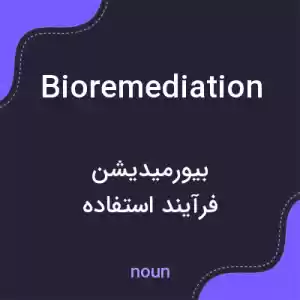 معنی bioremediation به فارسی معنی bioremediation به فارسی