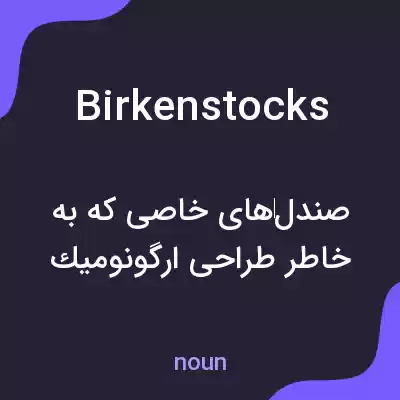 معنی birkenstocks به فارسی معنی birkenstocks به فارسی