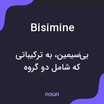 معنی bisimine به فارسی معنی bisimine به فارسی
