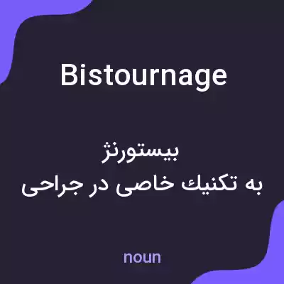 معنی bistournage به فارسی معنی bistournage به فارسی