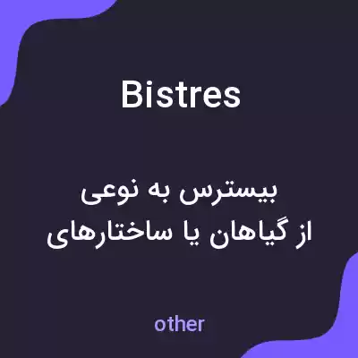 معنی bistres به فارسی معنی bistres به فارسی